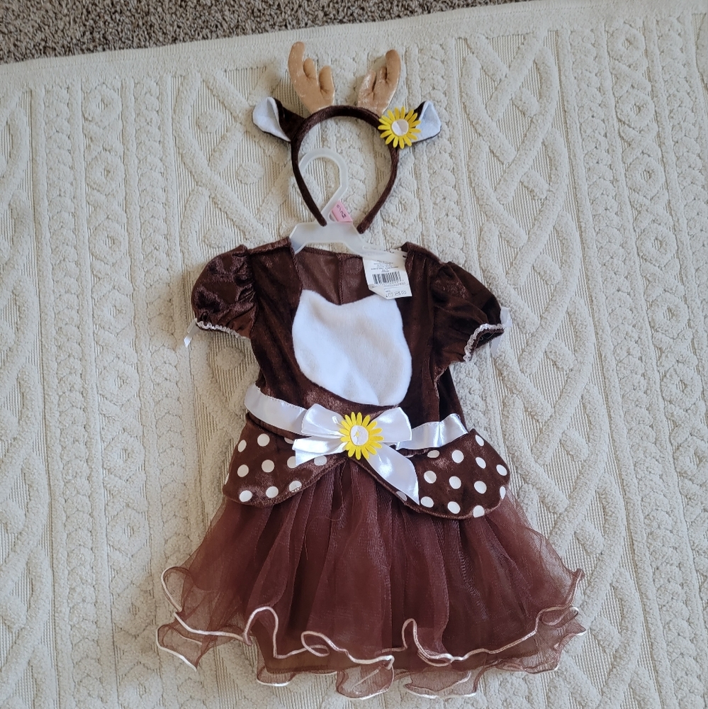 Baby girl deer costume